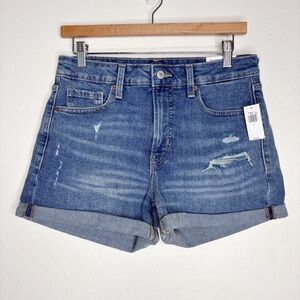 Old Navy OG Straight High Rise Jean Shorts Size 6 NWT